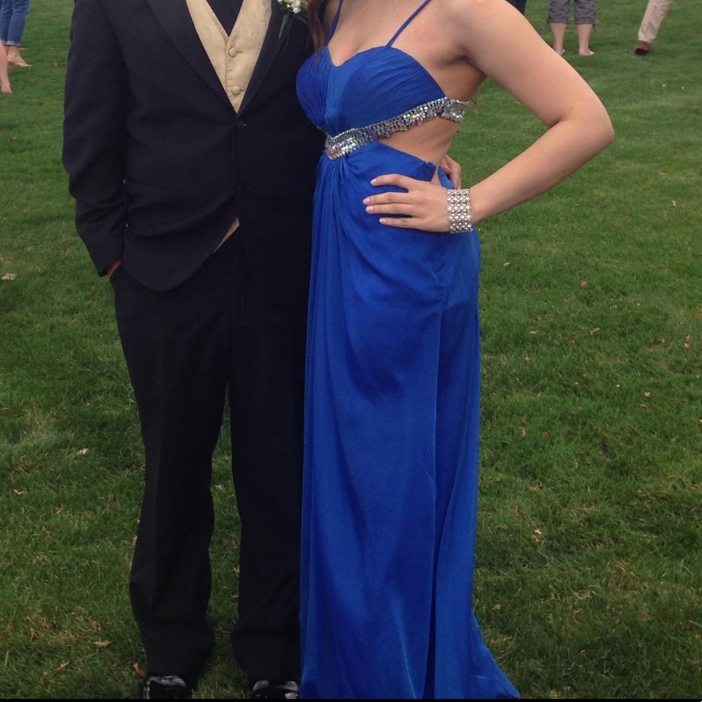 Royal Blue Gown
